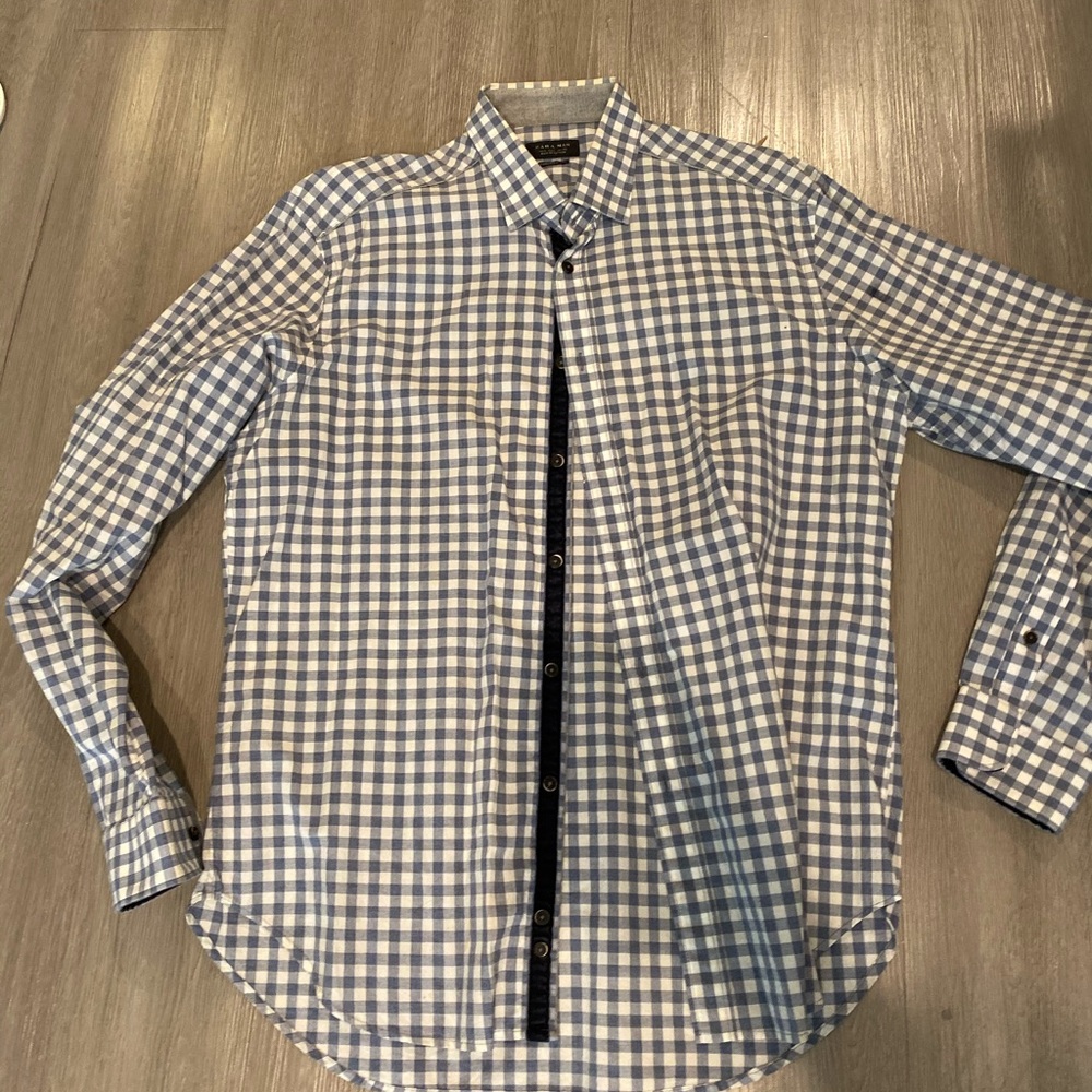 Zara tailored fit button down